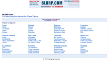 Tablet Screenshot of blurp.com